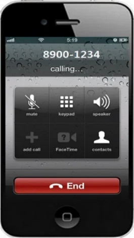 Call screen