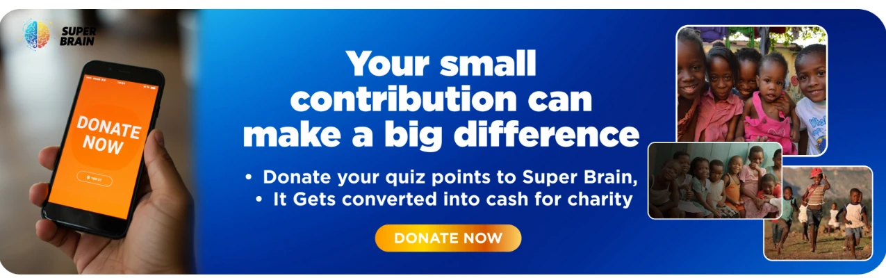 Charity quiz banner